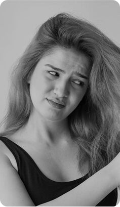 · Accelerated hair greying · Stress-related hair loss