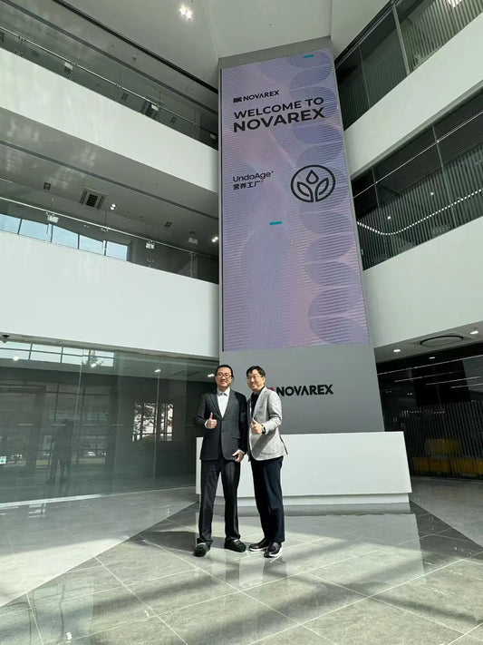 UndoAge CEO Visits Korean Partner Factory NOVAREX