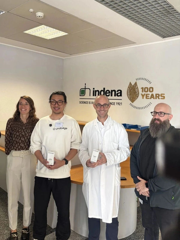 UndoAge CEO Visits indena Headquarters in Settala, Italy