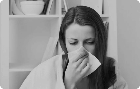 · Low immunity
· Frequent colds & fever